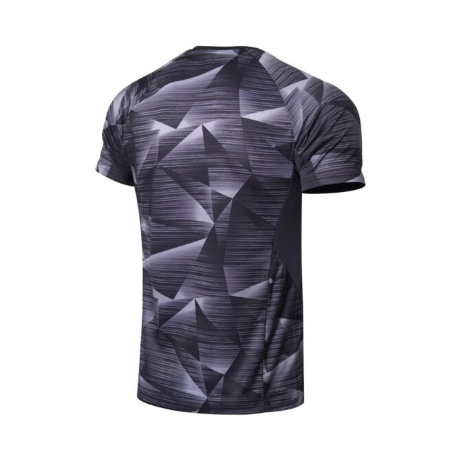 Li-ning Badminton Club Male Competition Top, Standard Black - Image 2