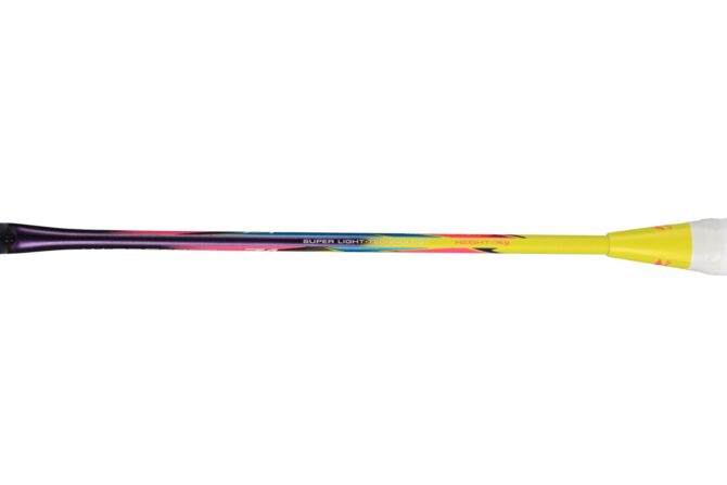 Li-ning Windstorm 74 Yellow Badminton Racket 6U - Image 8