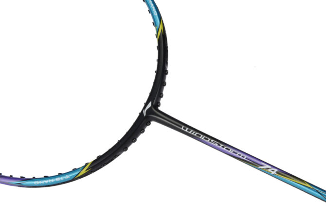 Li-ning Windstorm 74 Dazzle Grey Badminton Racket ( 6U) - Image 5